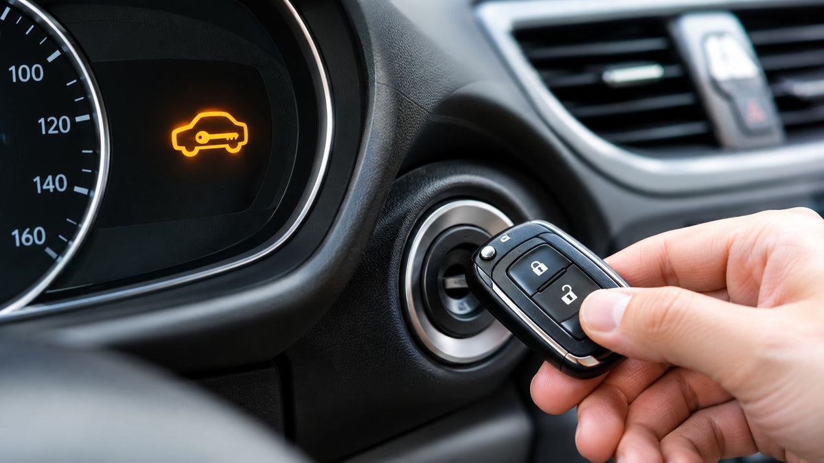 Car with a Key Symbol on Your Dashboard Explained