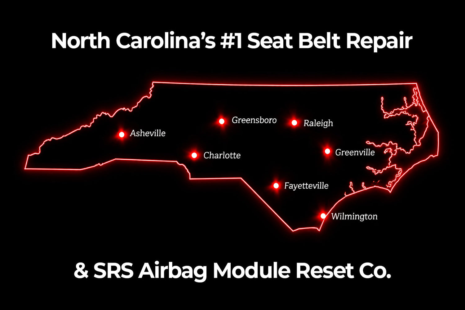 North Carolina’s #1 Seat Belt Repair & Airbag Module Reset Service