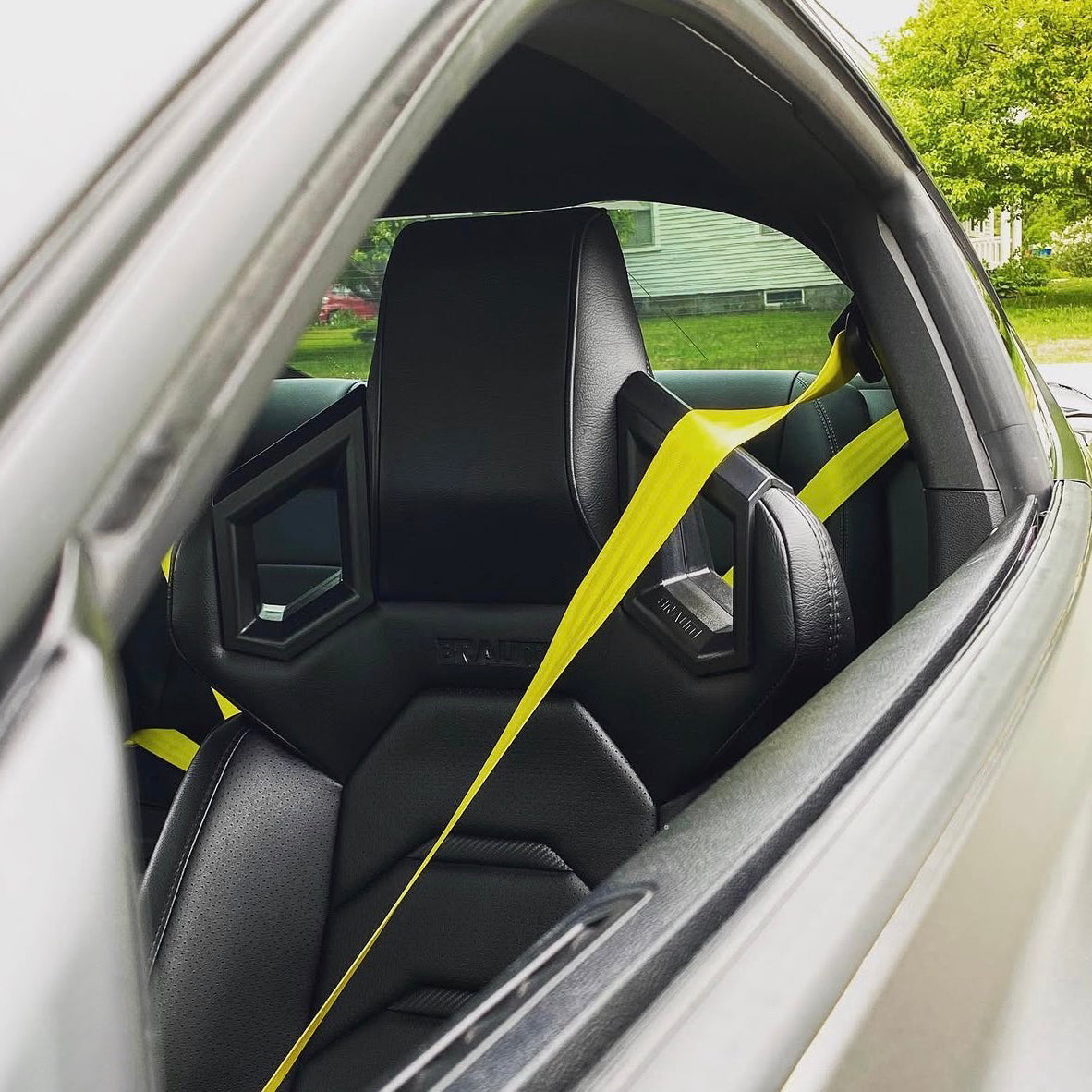 Yellow Seat Belt Webbing Upgrade Replacement