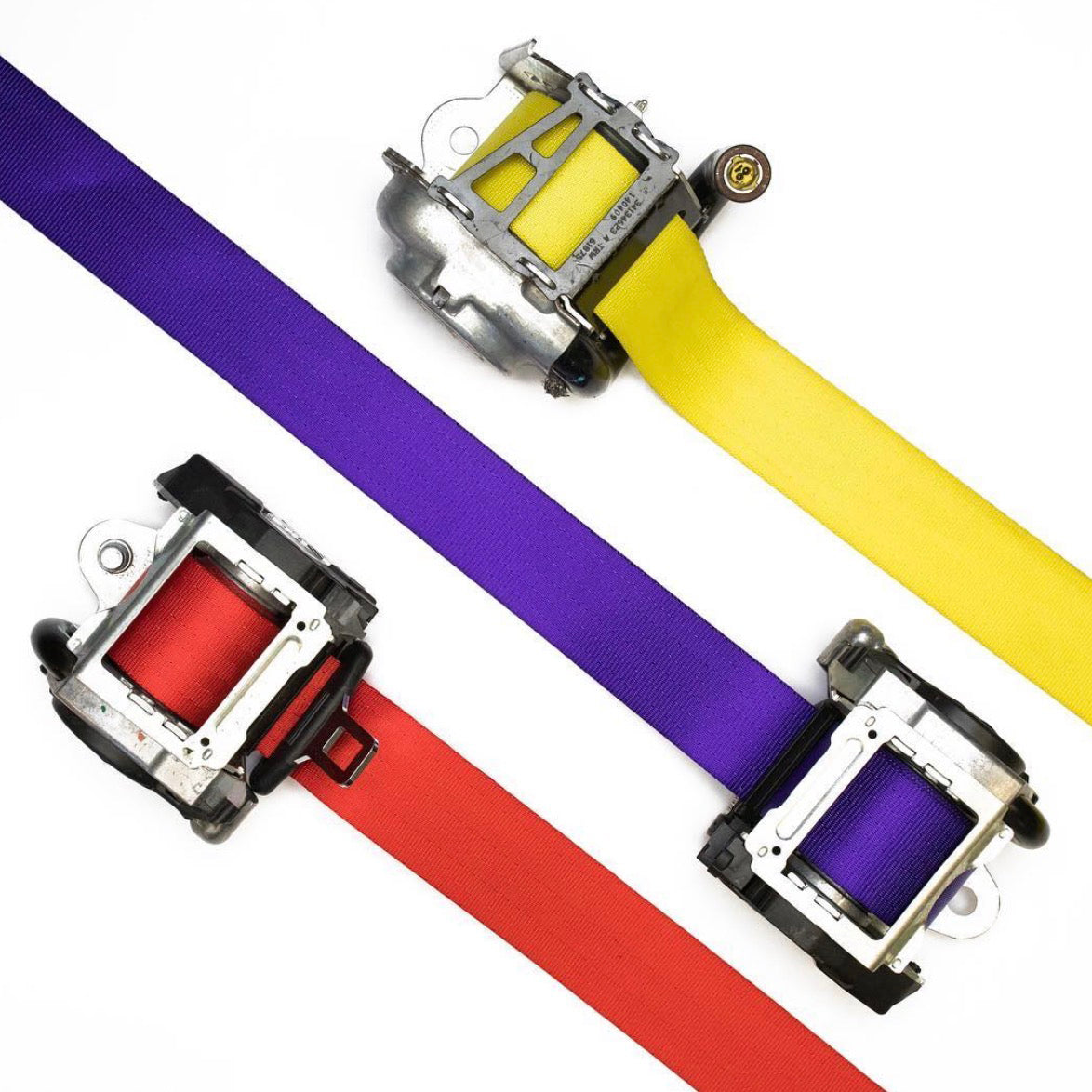 Yellow Seat Belt Webbing Upgrade Replacement