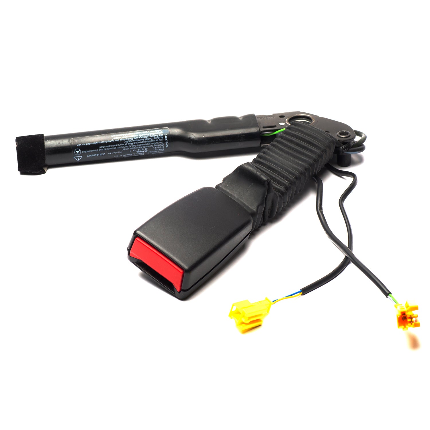 Ремонт преднатяжителя пряжки ремня безопасности