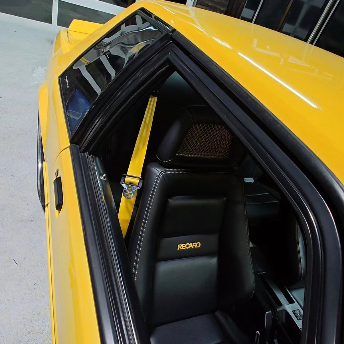 Yellow Seat Belt Webbing Upgrade Replacement