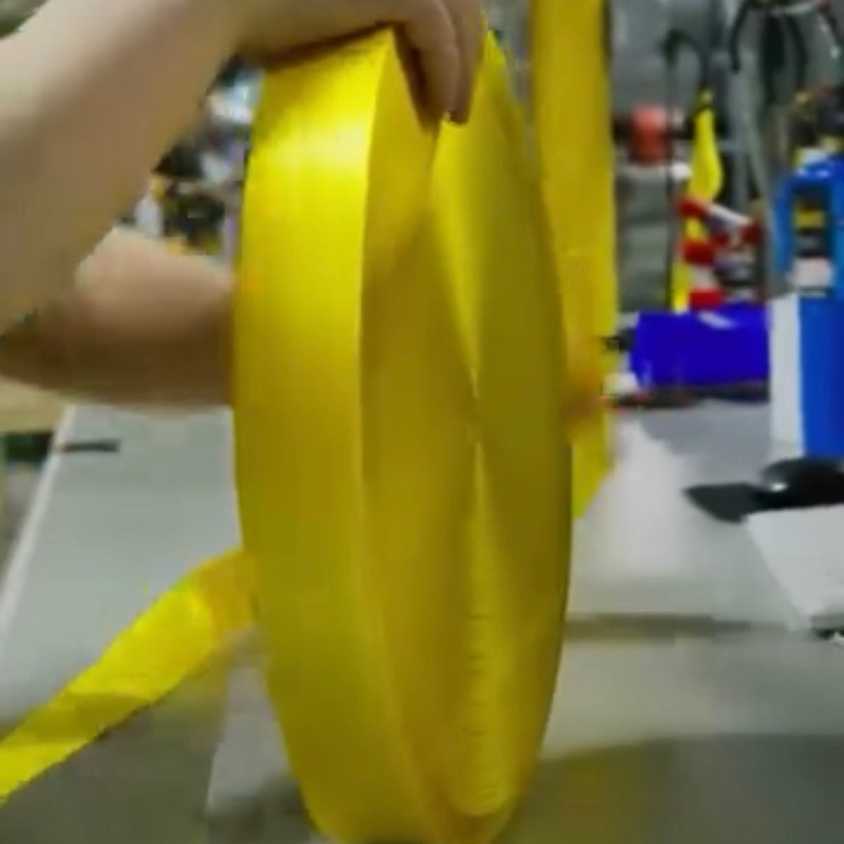 Yellow Seat Belt Webbing Upgrade Replacement