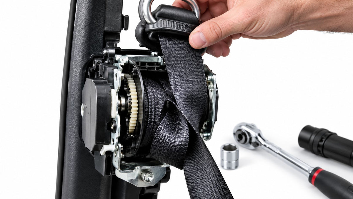 Seat Belt Retractor Not Working: Diagnosis and Repair