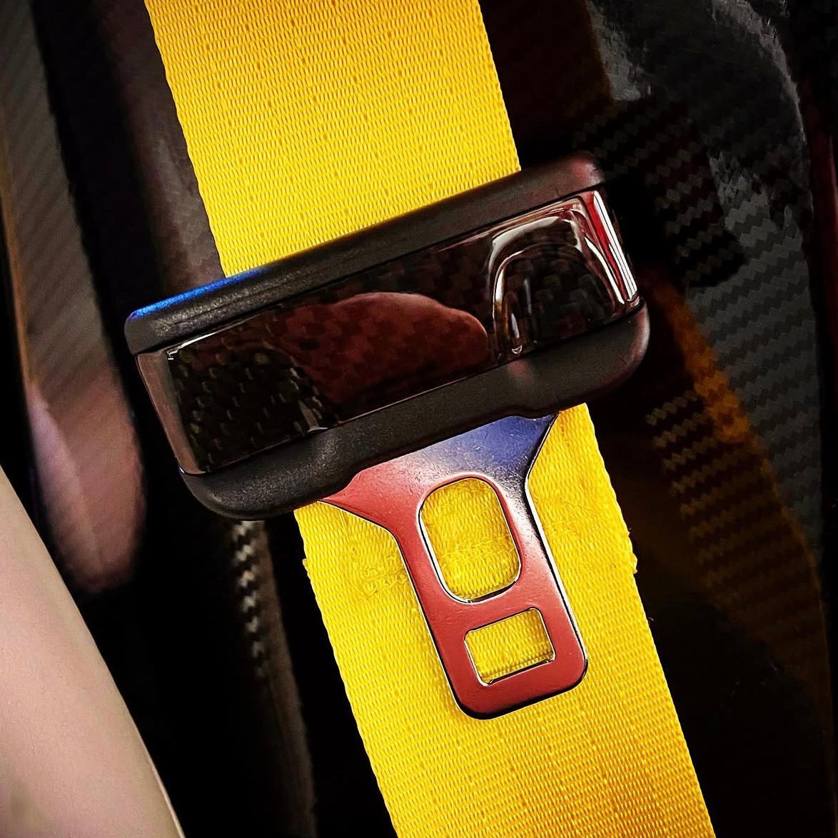 Yellow Seat Belt Webbing Upgrade Replacement